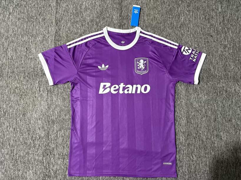 25 26 Aston Villa goalkeeper purple 25 26 阿斯顿维拉 守门员 紫色 S-4XL
