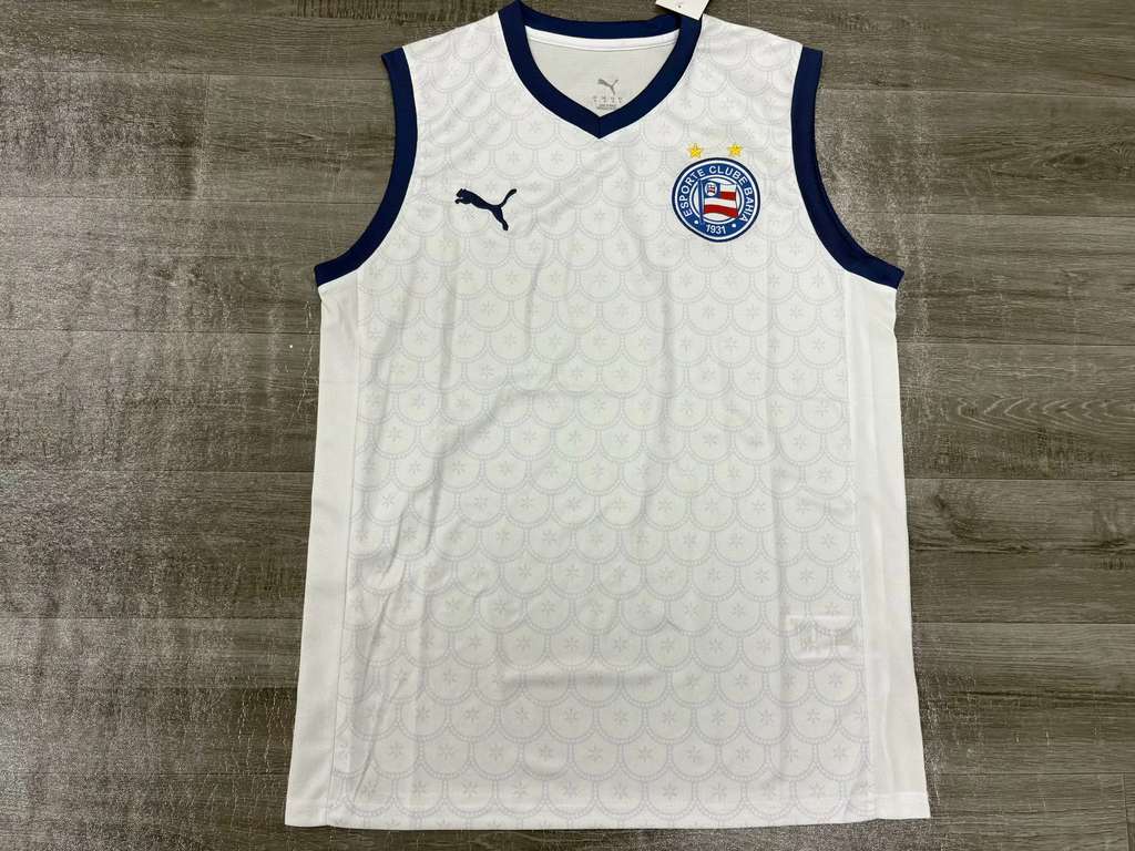 25 26 Bahia home white soccer vest size S-4XL 25 26 巴伊亚 主场 背心
