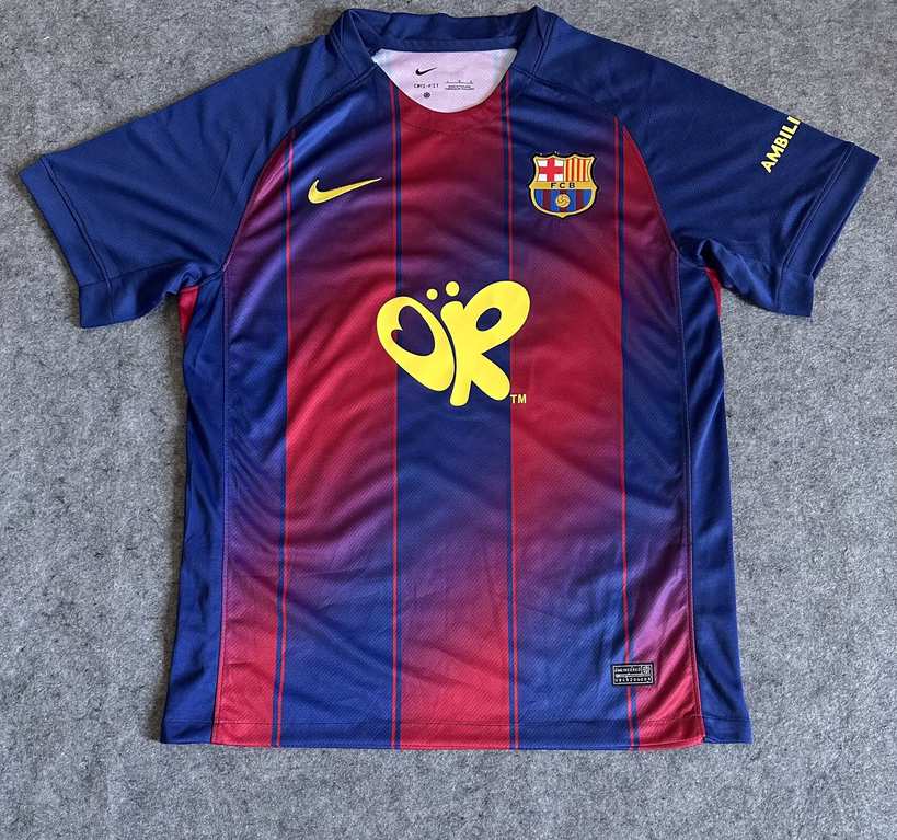 25 26 Barcelona Home Yaya Co branded S-4XL 25 26 巴萨 主场 娅娅联名款 S-4XL