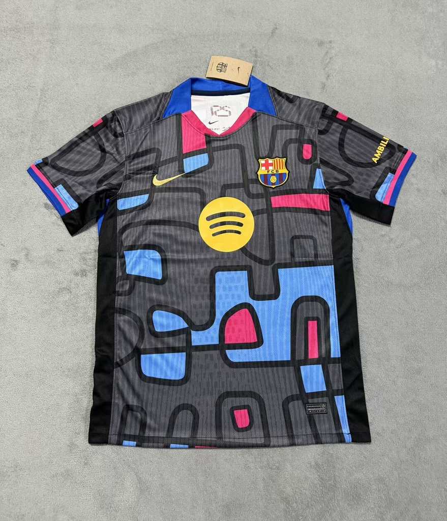 25 26 Barcelona Special Edition Grey S-2XL 25 26 巴萨 特别版 灰色 S—2XL