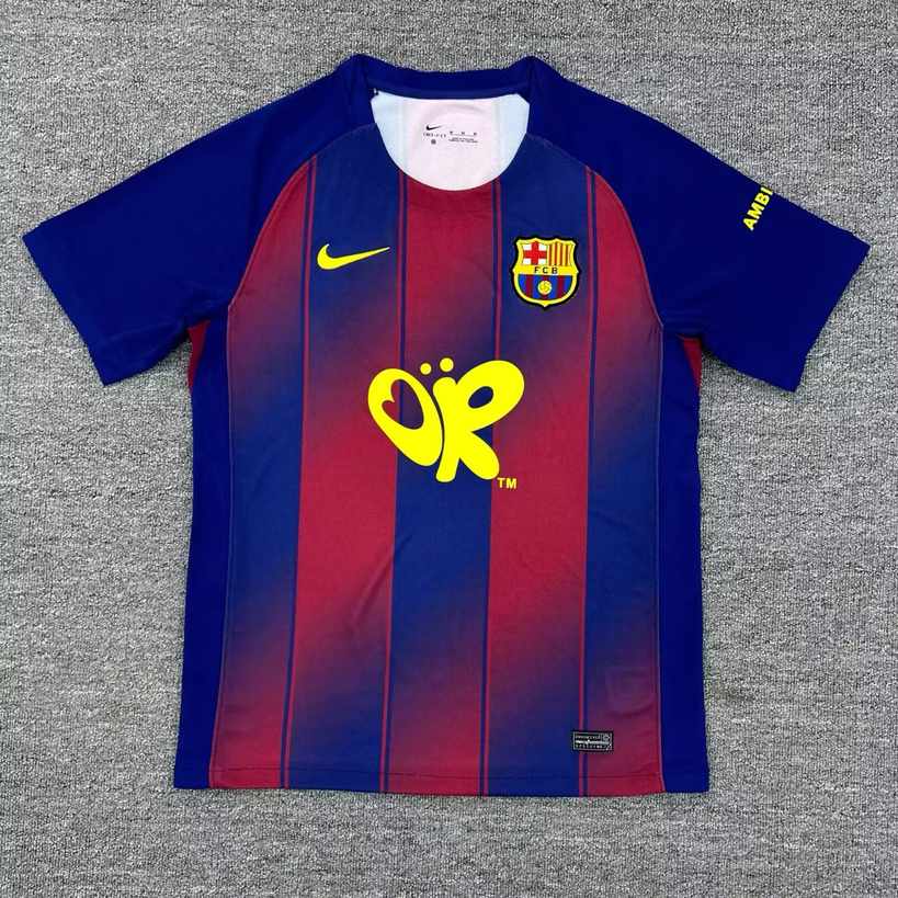 25 26 Barcelona home OK version S-4XL 25 26 巴萨 主场 OK版 S-4XL