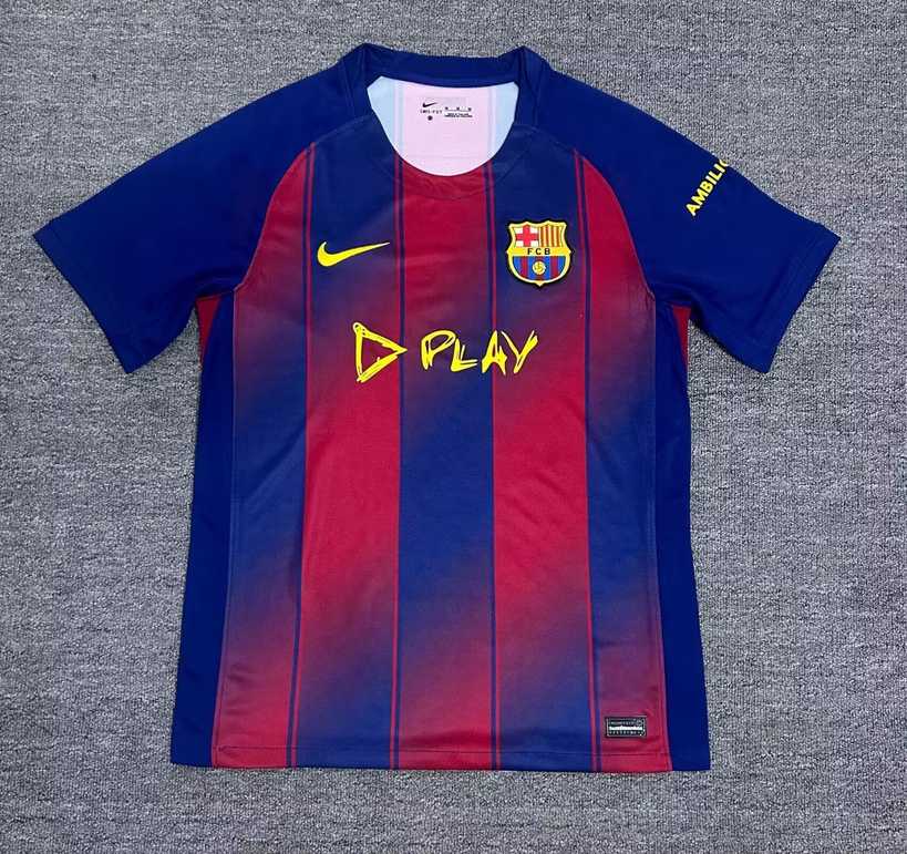25 26 Barcelona special version 25 26 巴萨 音乐版 S-4XL