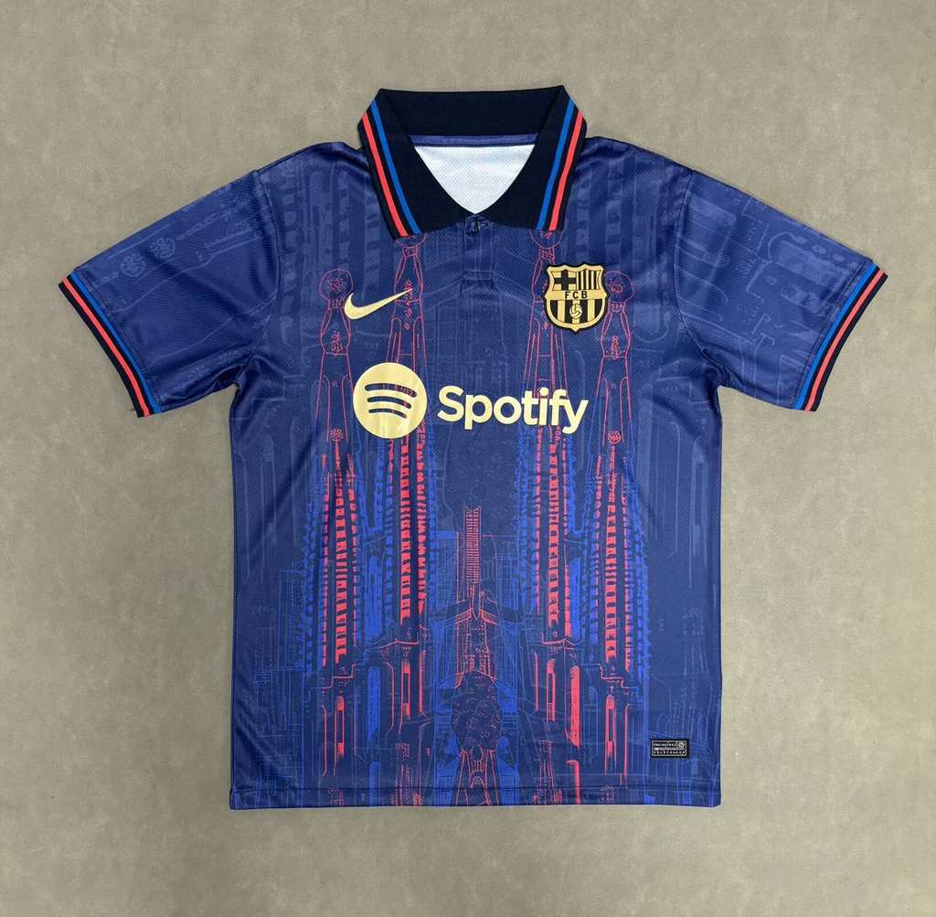 25 26 Barcelona special version blue S-4XL 25 26 巴萨 特别版 蓝色 S-4XL