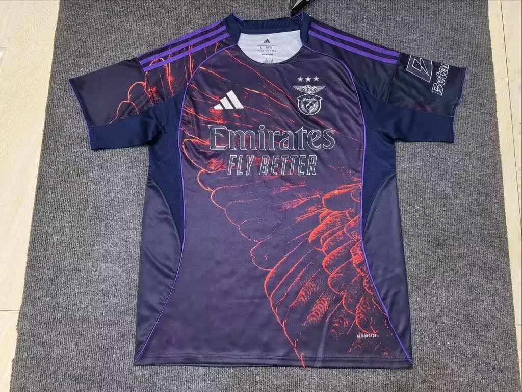 25 26 Benfica 3 away S- 4XL 25 26 本菲卡 3 客场