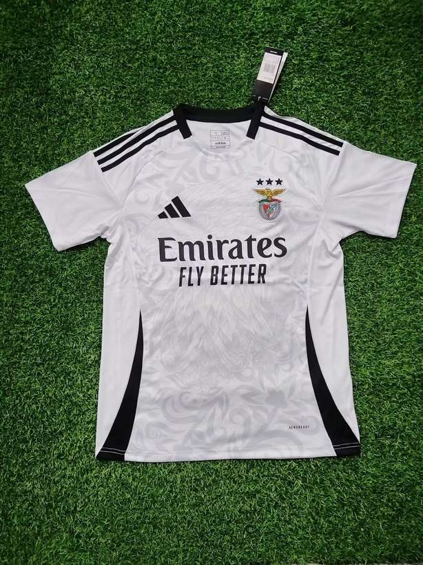 25 26 Benfica white training jersey S-4XL 25 26 本菲卡 白色 训练球衣 S-4XL