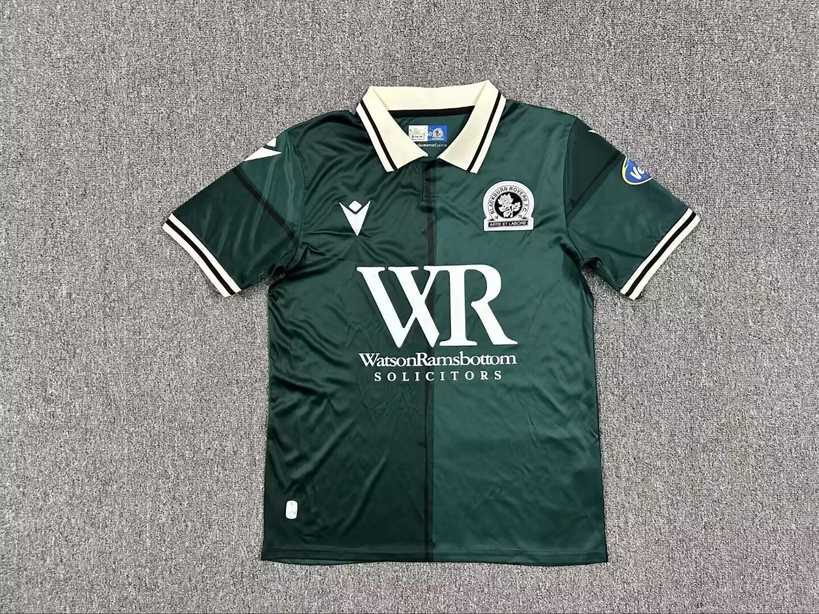 25 26 Blackburn Rovers away S-4XL 25 26 布莱克本 客场 S-4XL