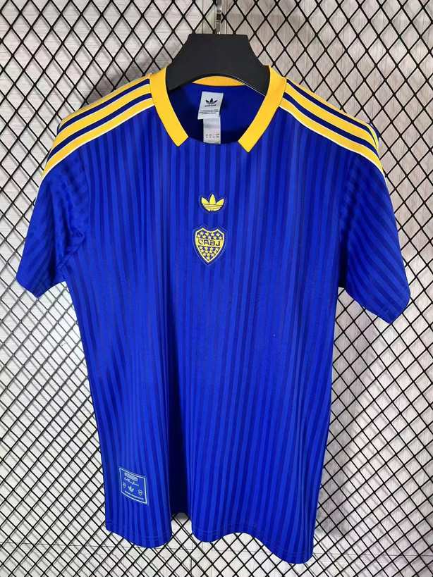 25 26 Boca Retro version blue size S-4XL 25 26 博卡 复古版