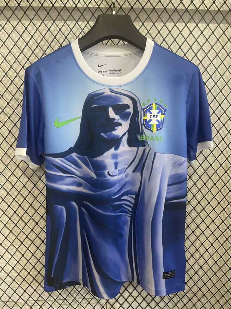 25 26 Brazilian Jesus Special Plate S-4XL 25 26 巴西 耶稣特别板 S-4XL