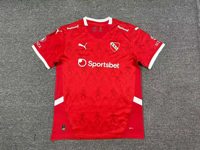 25 26 CA Independiente home size S-4XL 25 26 阿根廷独立 主场