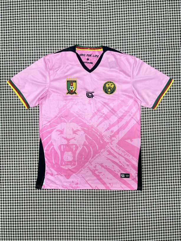 25 26 Cameroon GK pink size S-2XL 25 26 喀麦隆 守门员