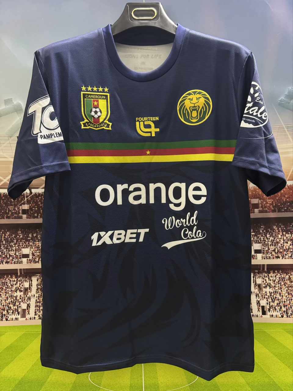 25 26 Cameroon training shirt blue S-XXL 25 26 喀麦隆 训练球衣 蓝色 S-2XL