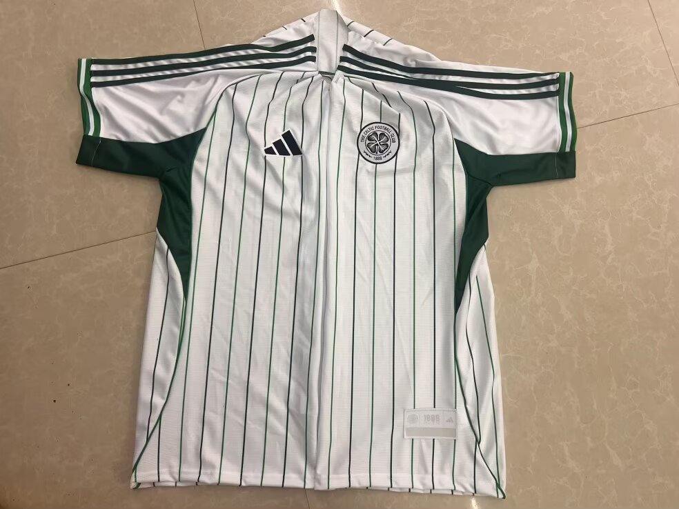 25 26 Celtic baseball white S-4XL 25 26 凯尔特人 棒球服 白色 S-4XL