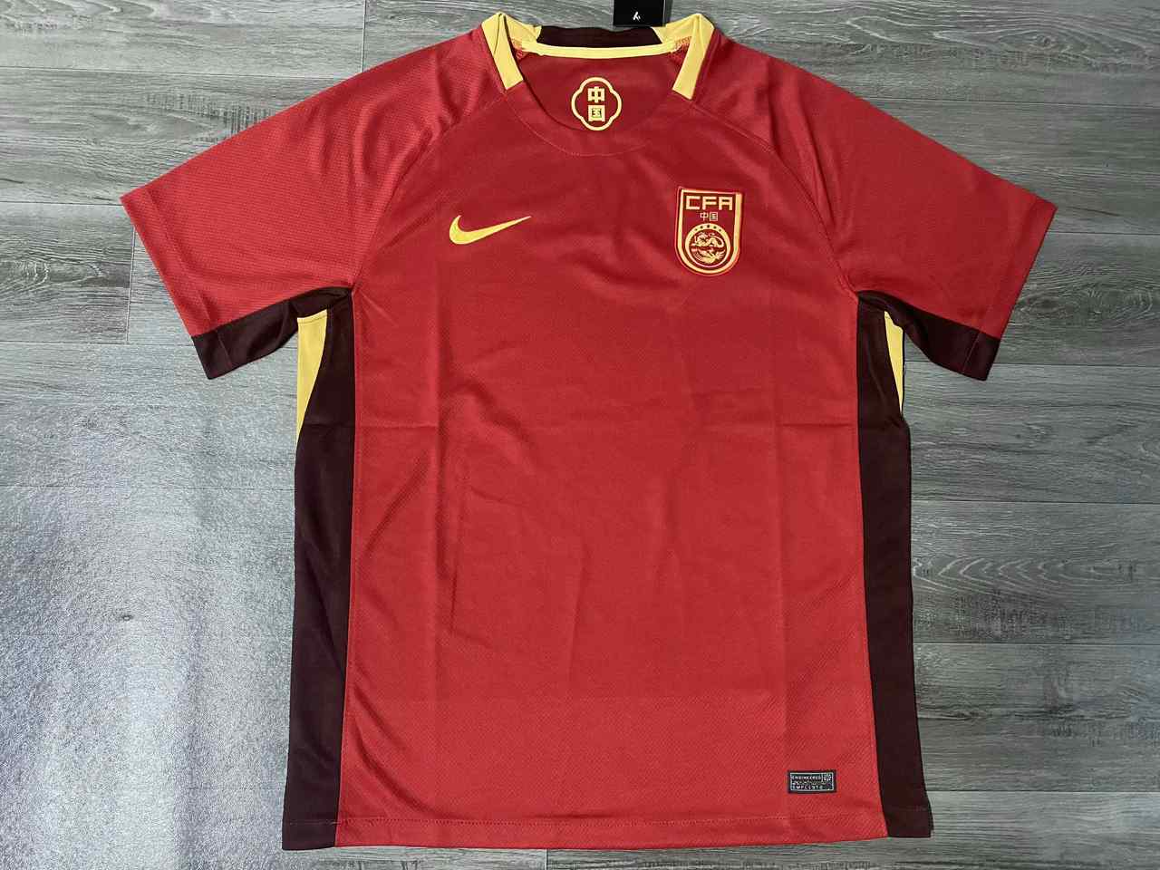 25 26 China home red size S-2XL 25 26 中国 主场