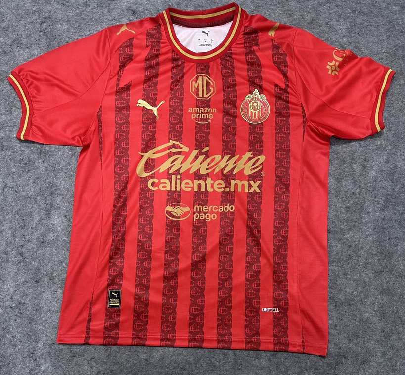 25 26 Chivas 4 away red S-4XL 25 26 芝华士 4 客场 红色 S-4XL