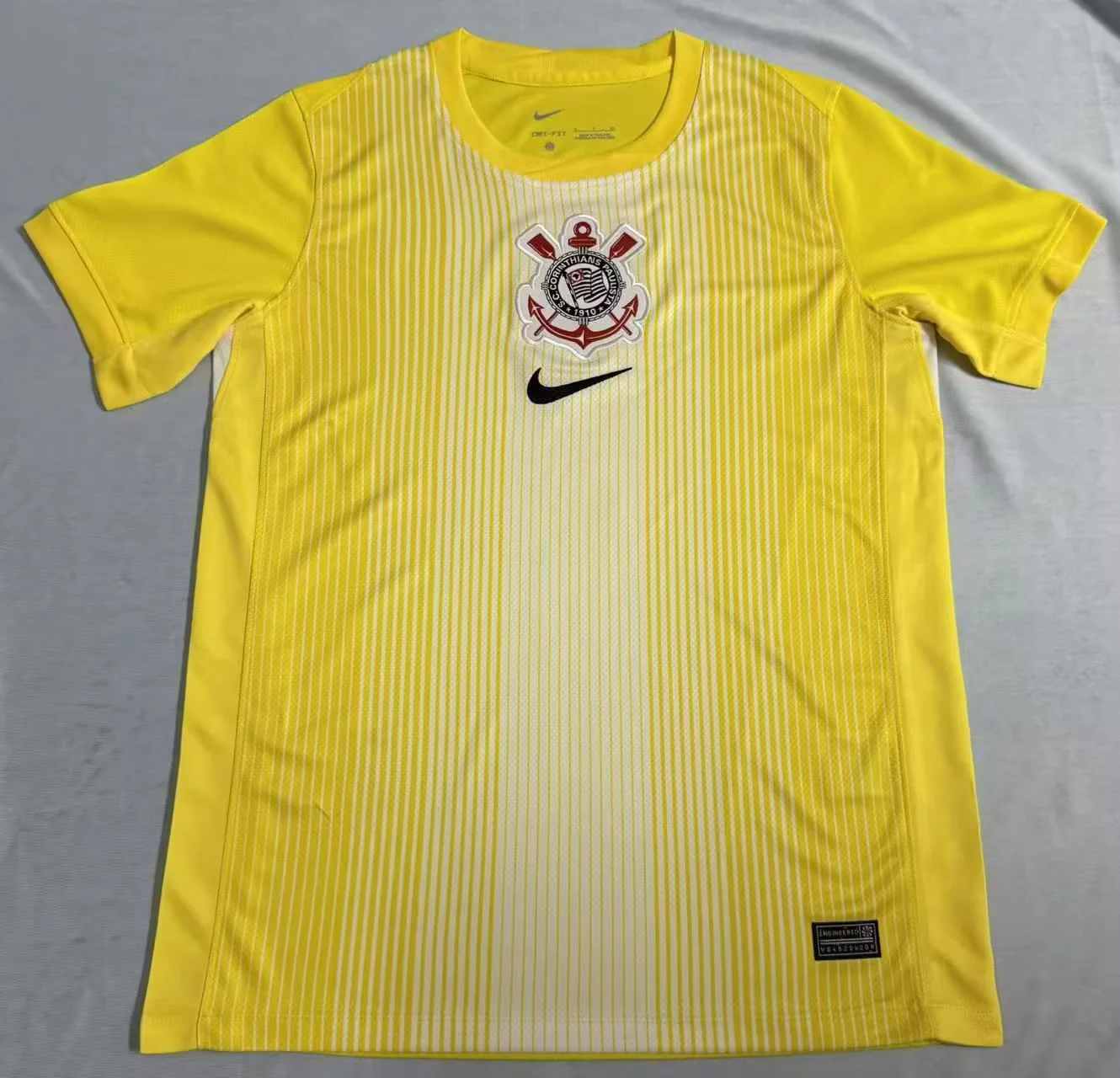 25 26 Corinthians goalkeeper yellow size S-4XL 25 26 科林蒂安 守门员