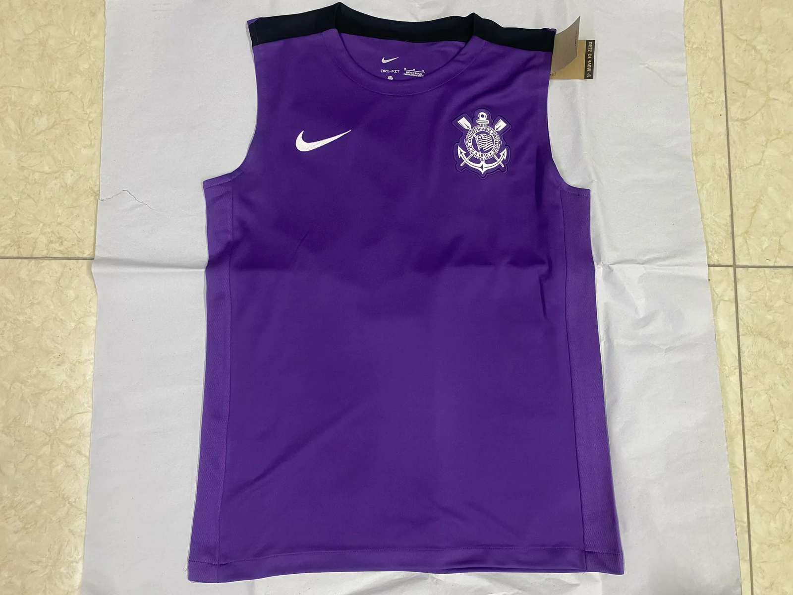 25 26 Corinthians purple training vest size S-4XL 25 26 科林蒂安 紫色背心
