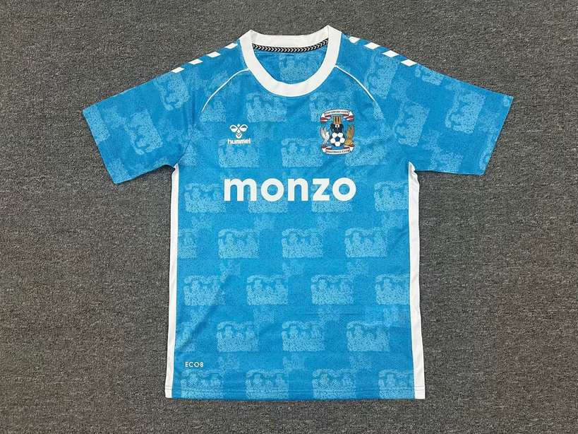25 26 Coventry City home S-4XL 25 26 考文垂 主场 S-4XL