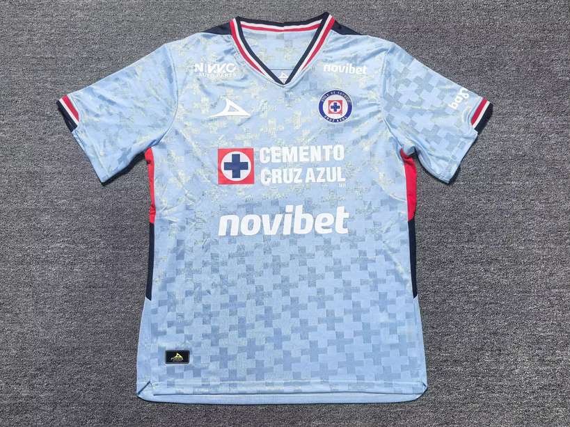 25 26 Cruz Azul Away S~3XL 25 26 蓝十字 客场 S~3XL