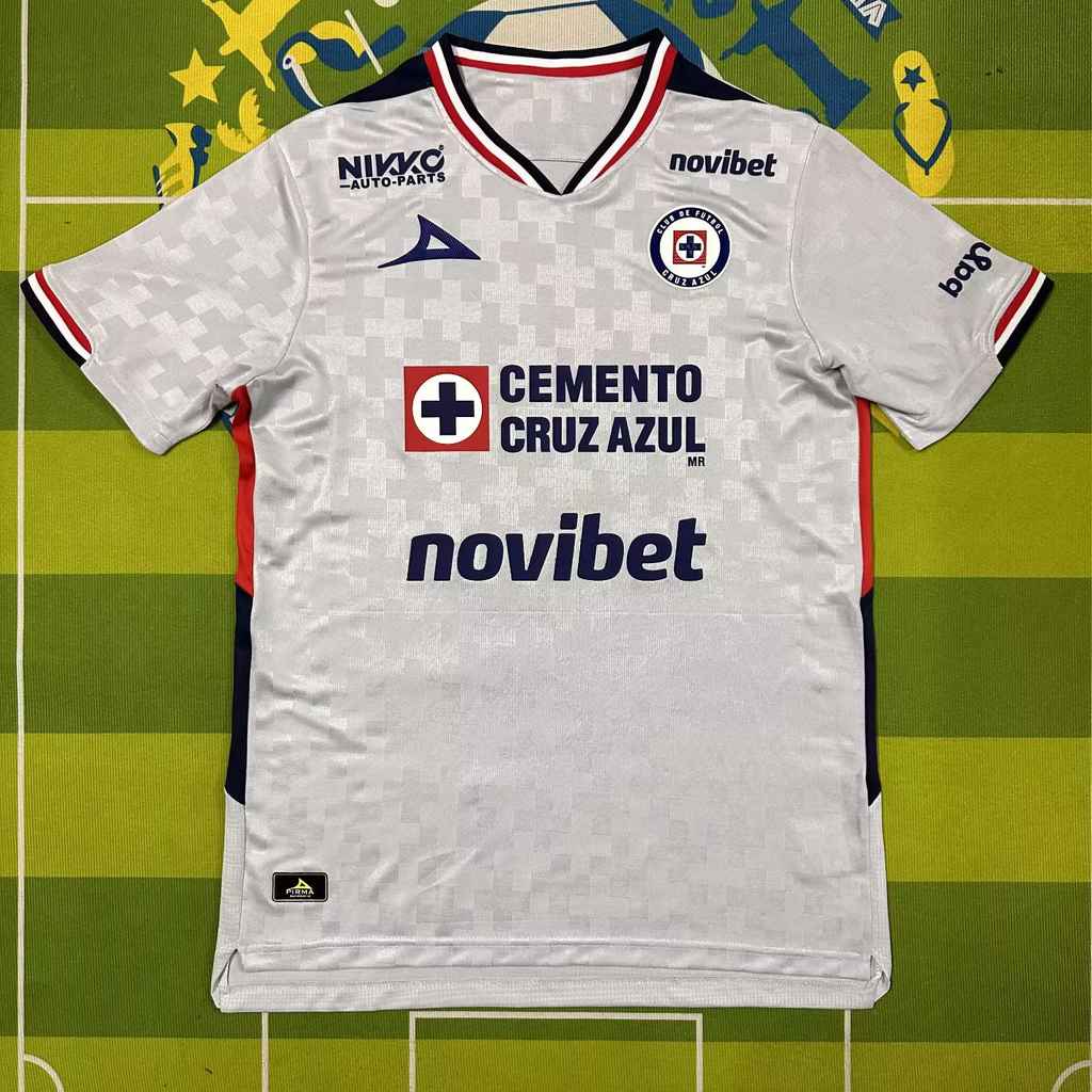 25 26 Cruz Azul away size S-4XL 25 26 蓝十字 客场
