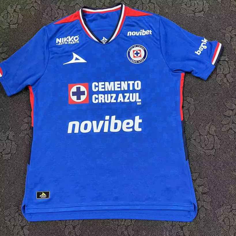 25 26 Cruz Azul home size S-5XL 25 26 蓝十字 主场