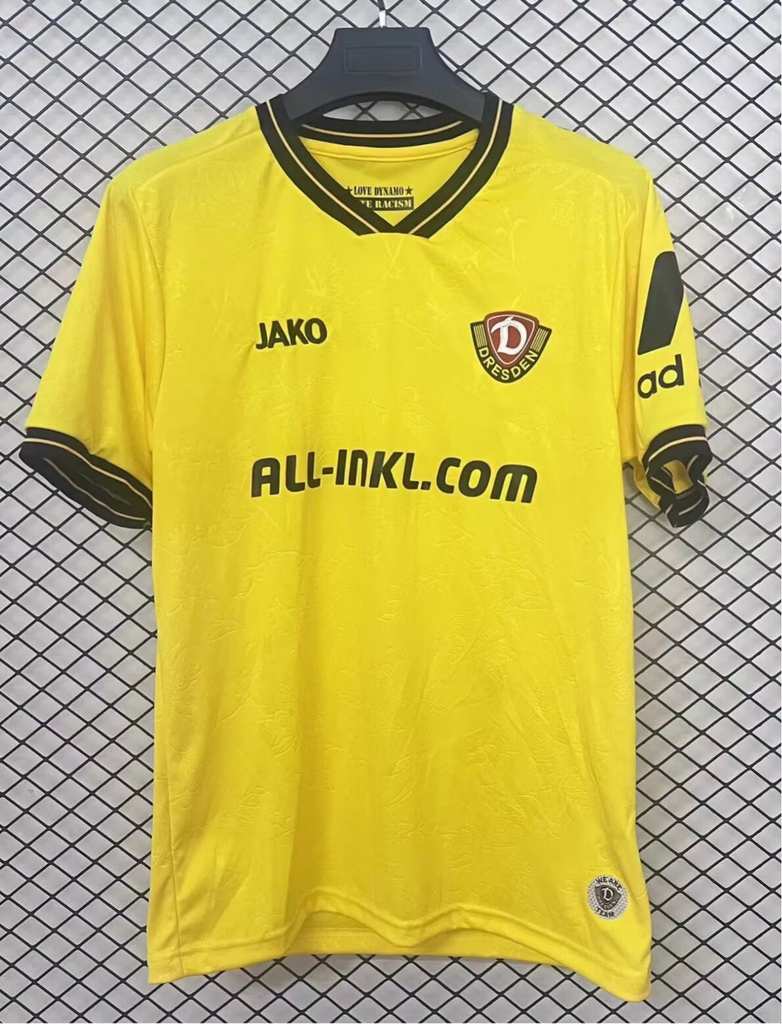 25 26 Dynamo Dresden home S-4XL 25 26 德累斯顿 主场 S-4XL