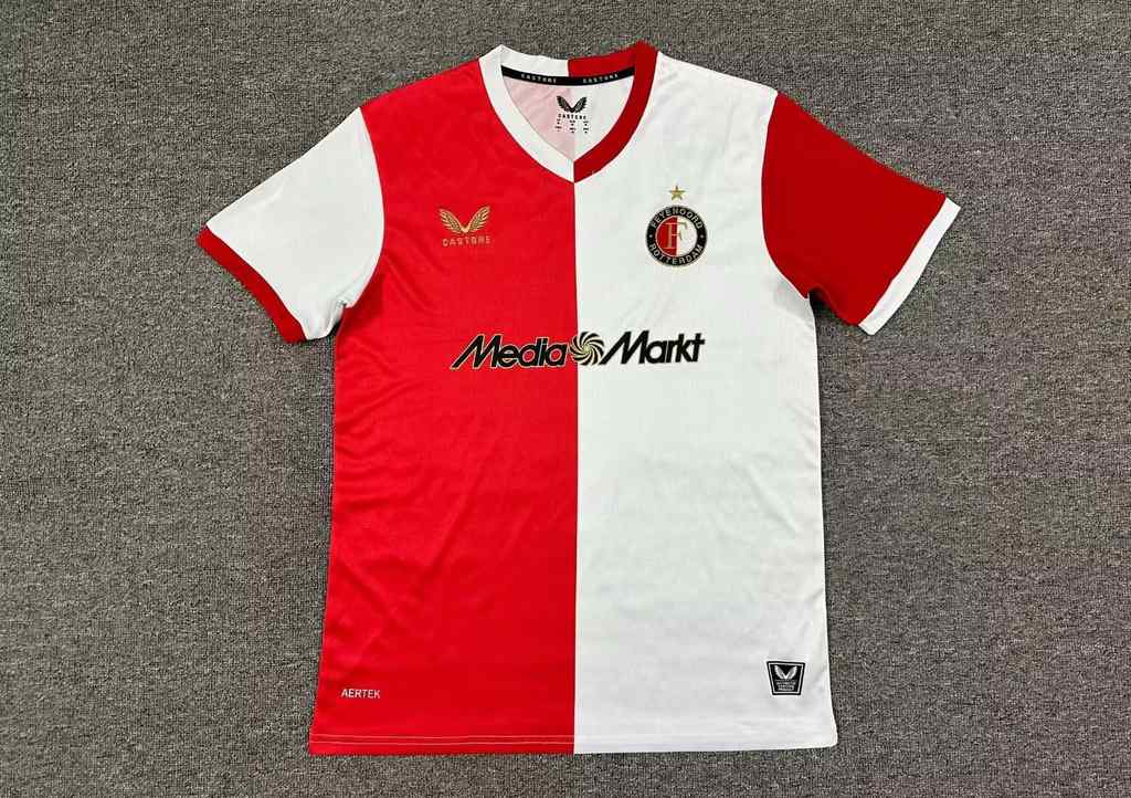 25 26 Feyenoord home 25 26 费耶诺德 主场 S-4XL