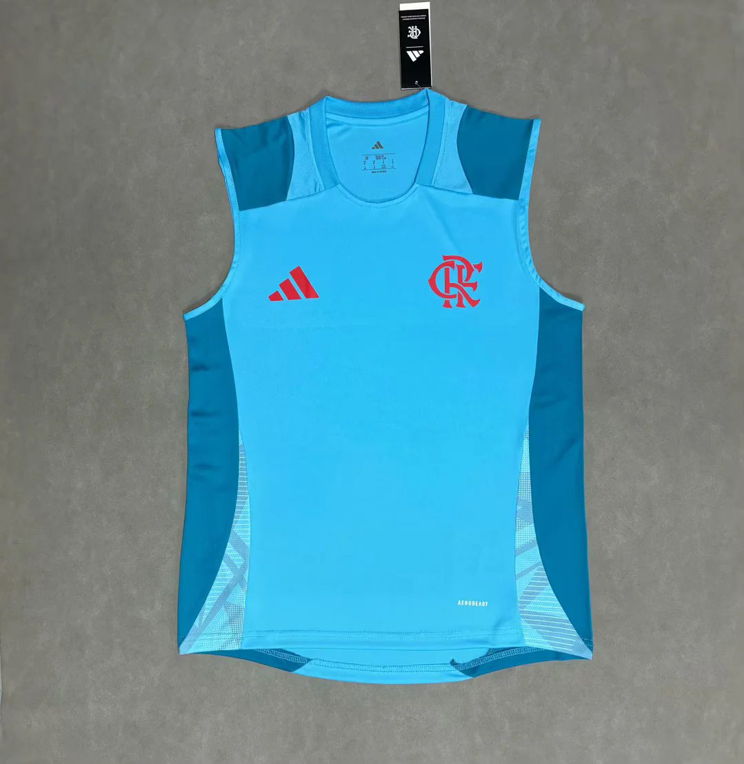 25 26 Flamengo green training vest size S-4XL 25 26 弗拉门戈 训练 背心