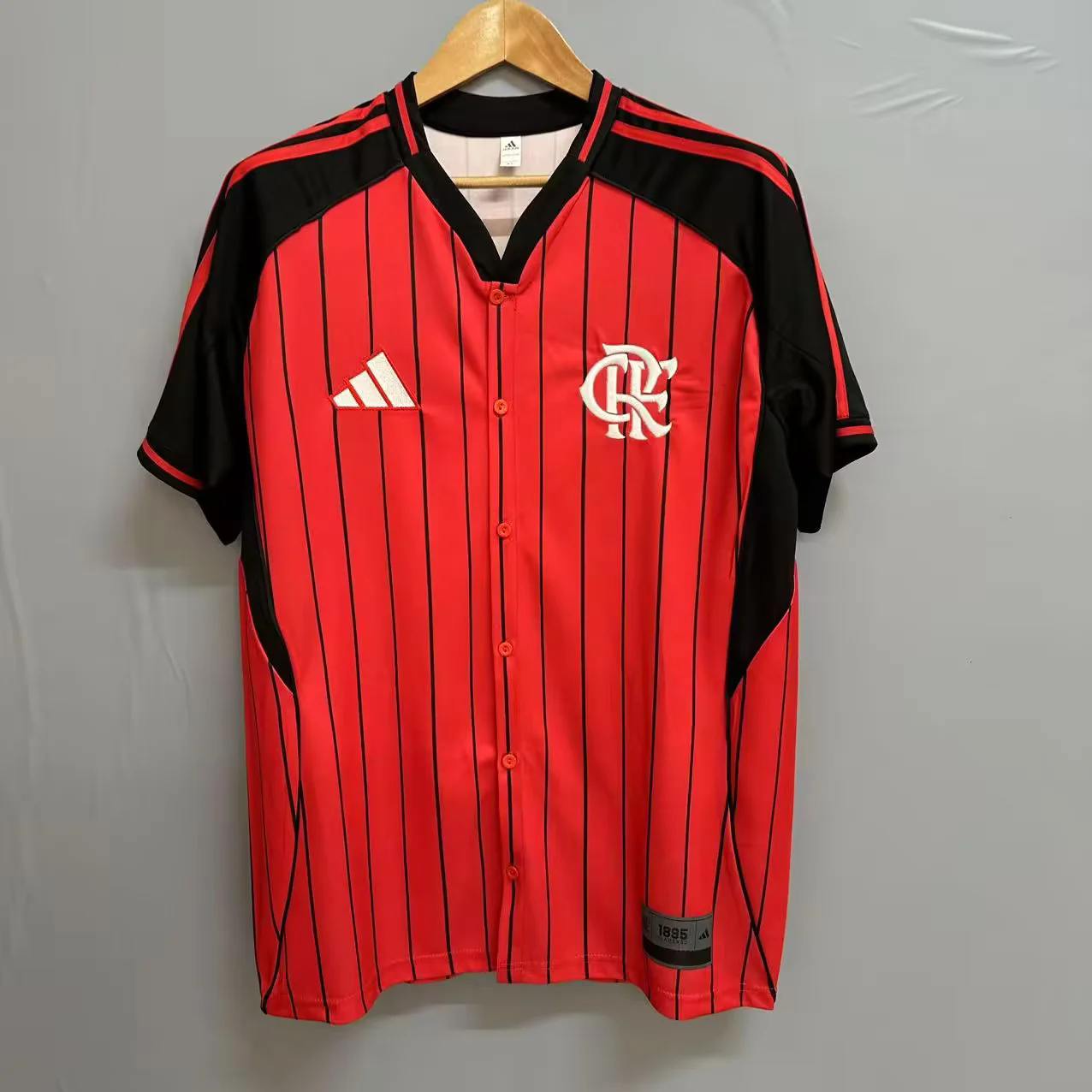 25 26 Flamengo red Baseball jersey size S-4XL 25 26 弗拉门戈 棒球服