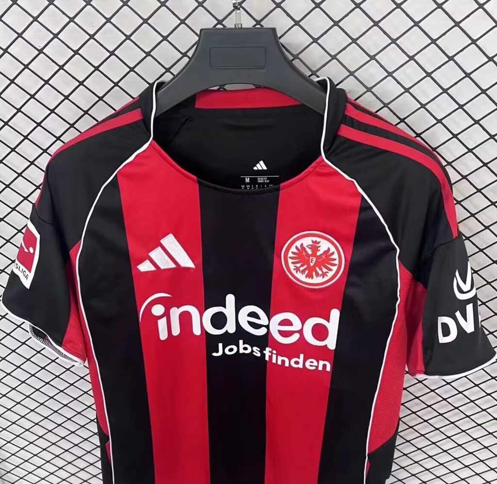 25 26 Frankfurt Home S-4XL 25 26 法兰克福 主场 S-4XL