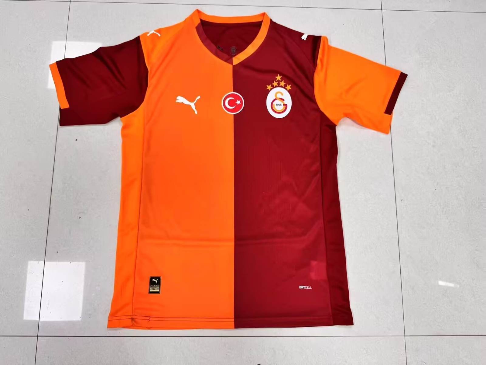 25 26 Galatasaray home 5 star size S-4XL 25 26 加拉塔萨雷 5星 主场