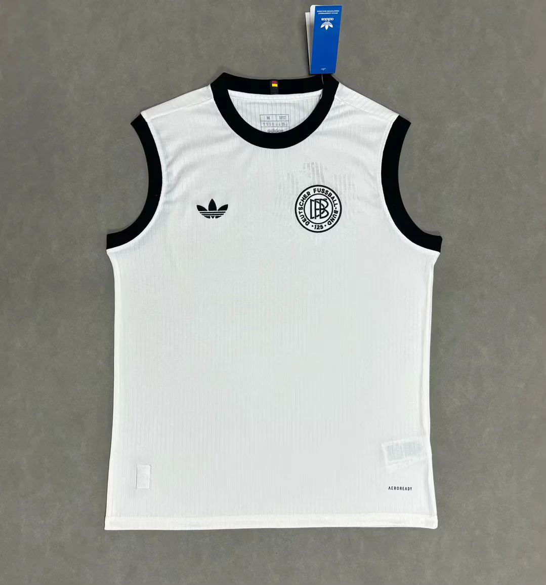 25 26 Germany 125th Anniversary white vest size S-2XL 25 26 德国 125周年 背心