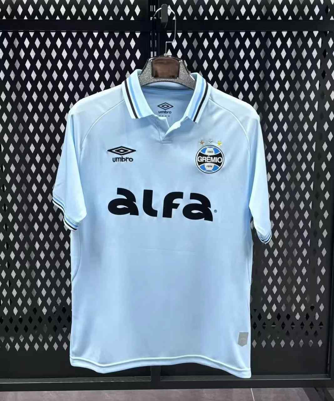 25 26 Gremio away blue size S-2XL 25 26 格雷米奥 客场