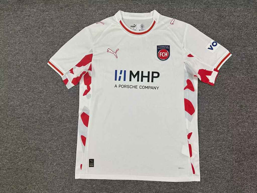 25 26 Heidenheim third Away S-4XL 25 26 海登海姆 二客 S-4XL