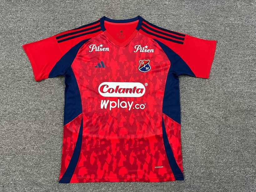 25 26 Independiente de Medellin home red 25 26 麦德林独立 主场 红色 S-4XL