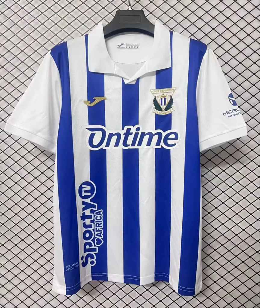 25 26 Leganes home with sponsor size S-4XL 25 26 莱加内斯 主场 带广告