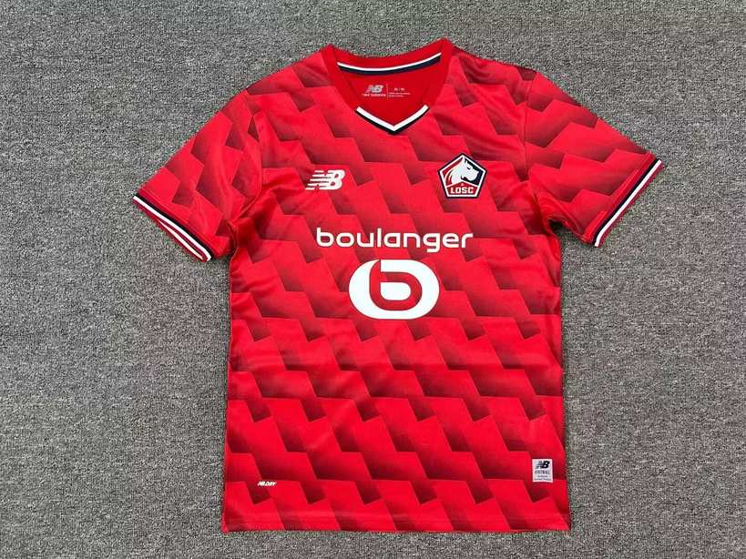 25 26 Lille Home S-4XL 25 26 里尔 主场 S-4XL