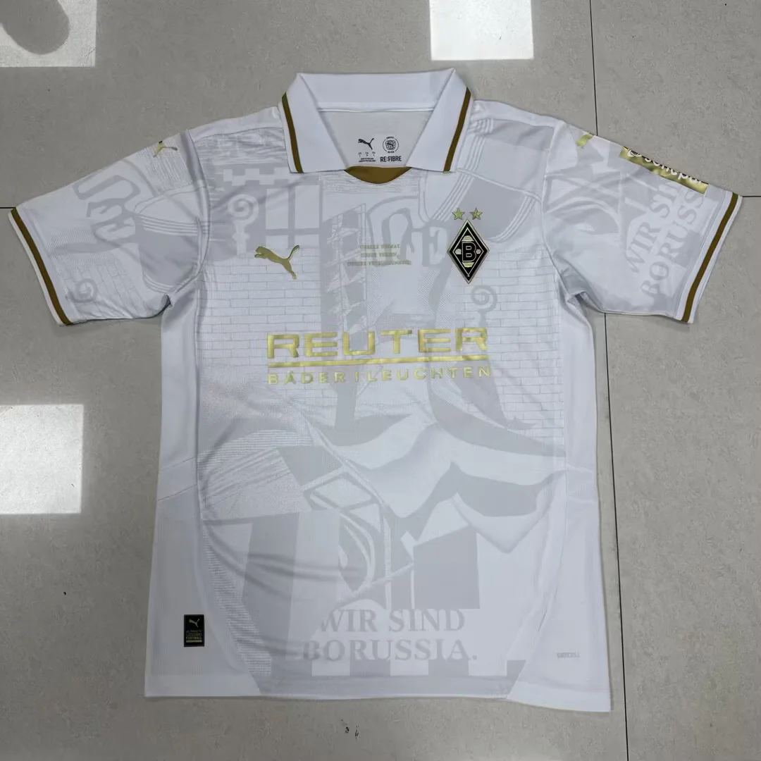 25 26 Mönchengladbach Anniversary version size S-4XL 25 26 门兴 特别版