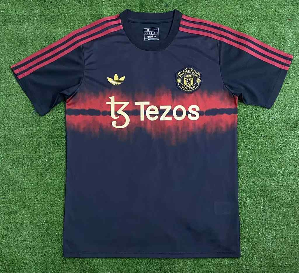 25 26 Man United pre-match training kit 25 26 曼联 赛前 训练