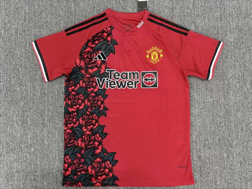 25 26 Man united special version red size S-2XL 25 26 曼联 特别版