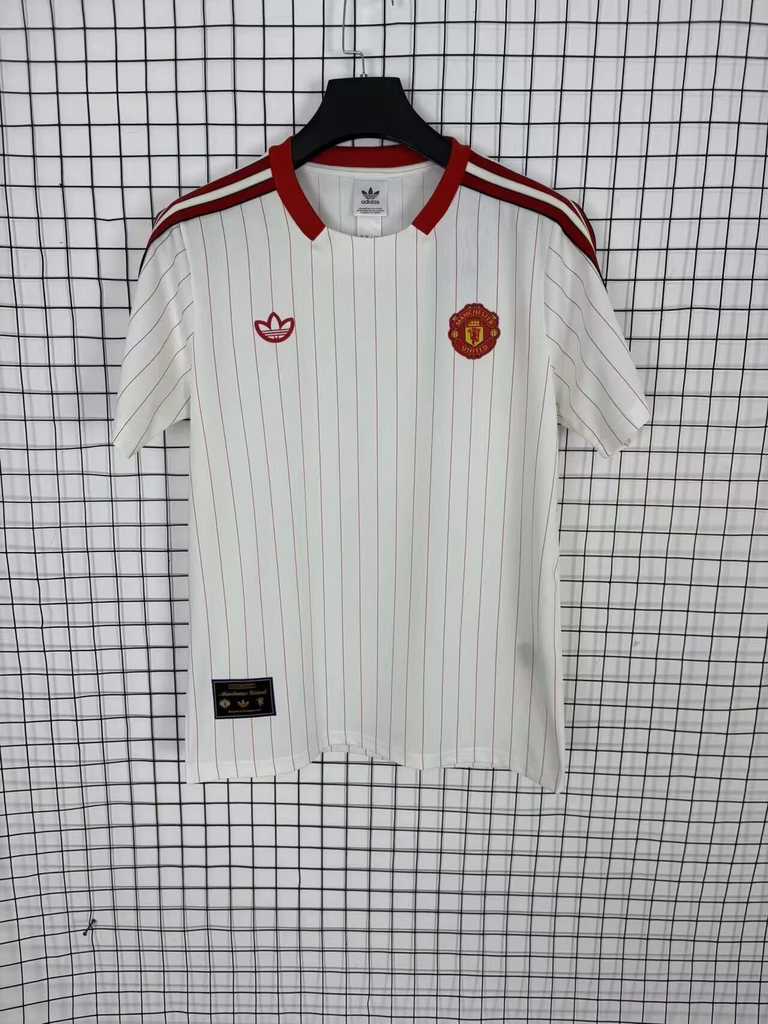 25 26 Man united white 25 26 曼联 白色 S-4XL