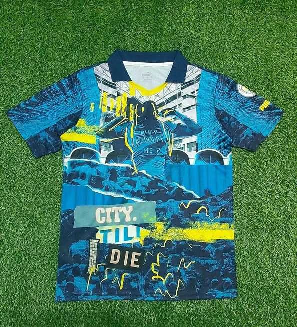 25 26 Manchester City Blue Special Edition 25 26 曼城 蓝色 特别版