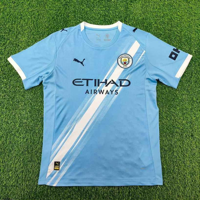 25 26 Manchester City home size S-4XL 25 26 曼城 主场