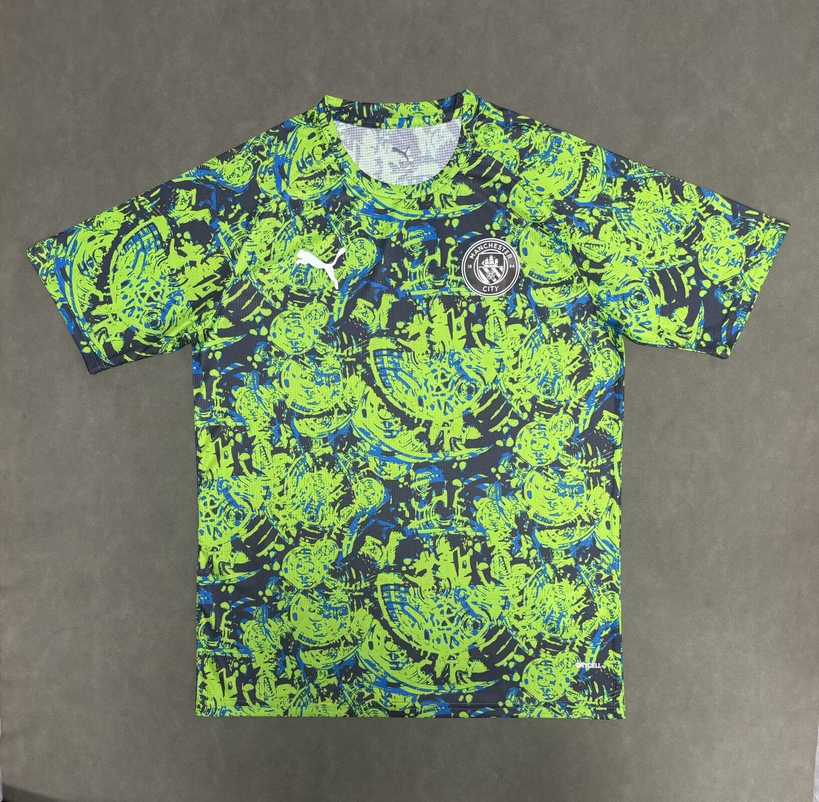 25 26 Manchester City pre match training uniform S~2XL 25 26 曼城 赛前 训练服 S~2XL