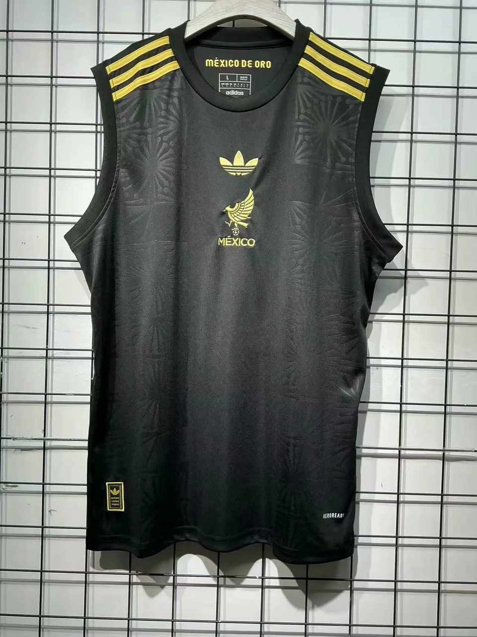 25 26 Mexico Gold Cup black training vest size S-4XL 25 26 墨西哥 训练 背心