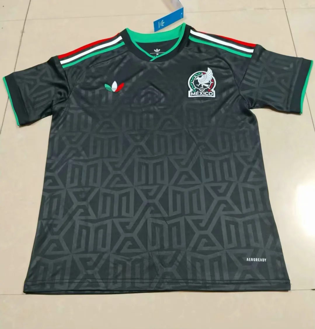 25 26 Mexico black training size S-4XL 25 26 墨西哥 训练