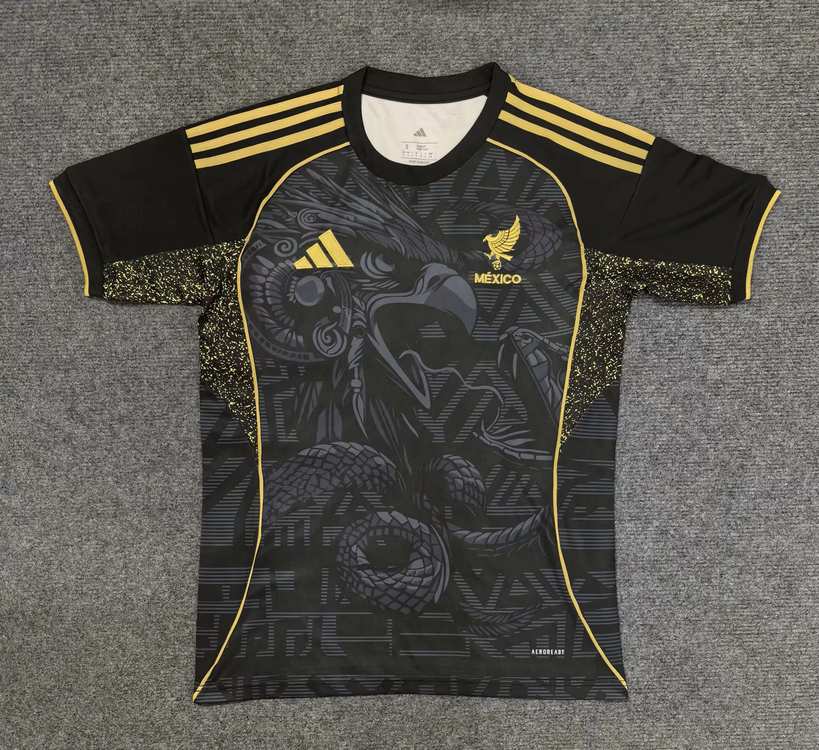 25 26 Mexico special version black size S-2XL 25 26 墨西哥 特别版