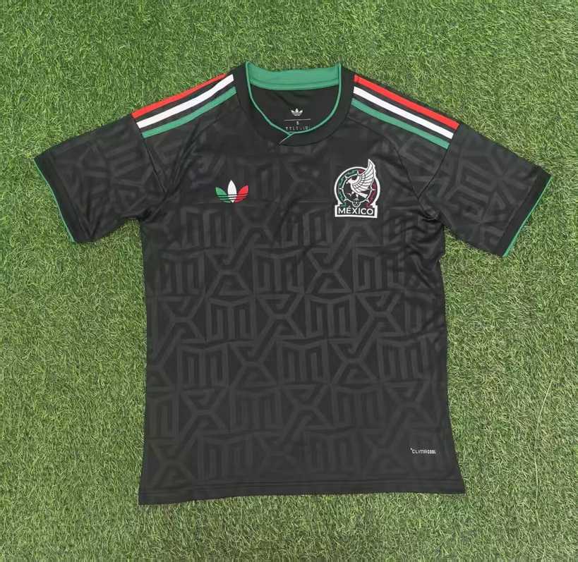25 26 Mexico training suit black S-4XL 25 26 墨西哥 训练服 黑色 S-4XL