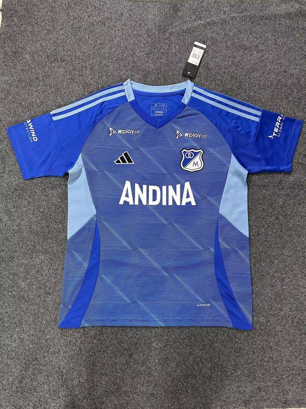 25 26 Millonarios home size S-4XL 25 26 百万富翁 主场