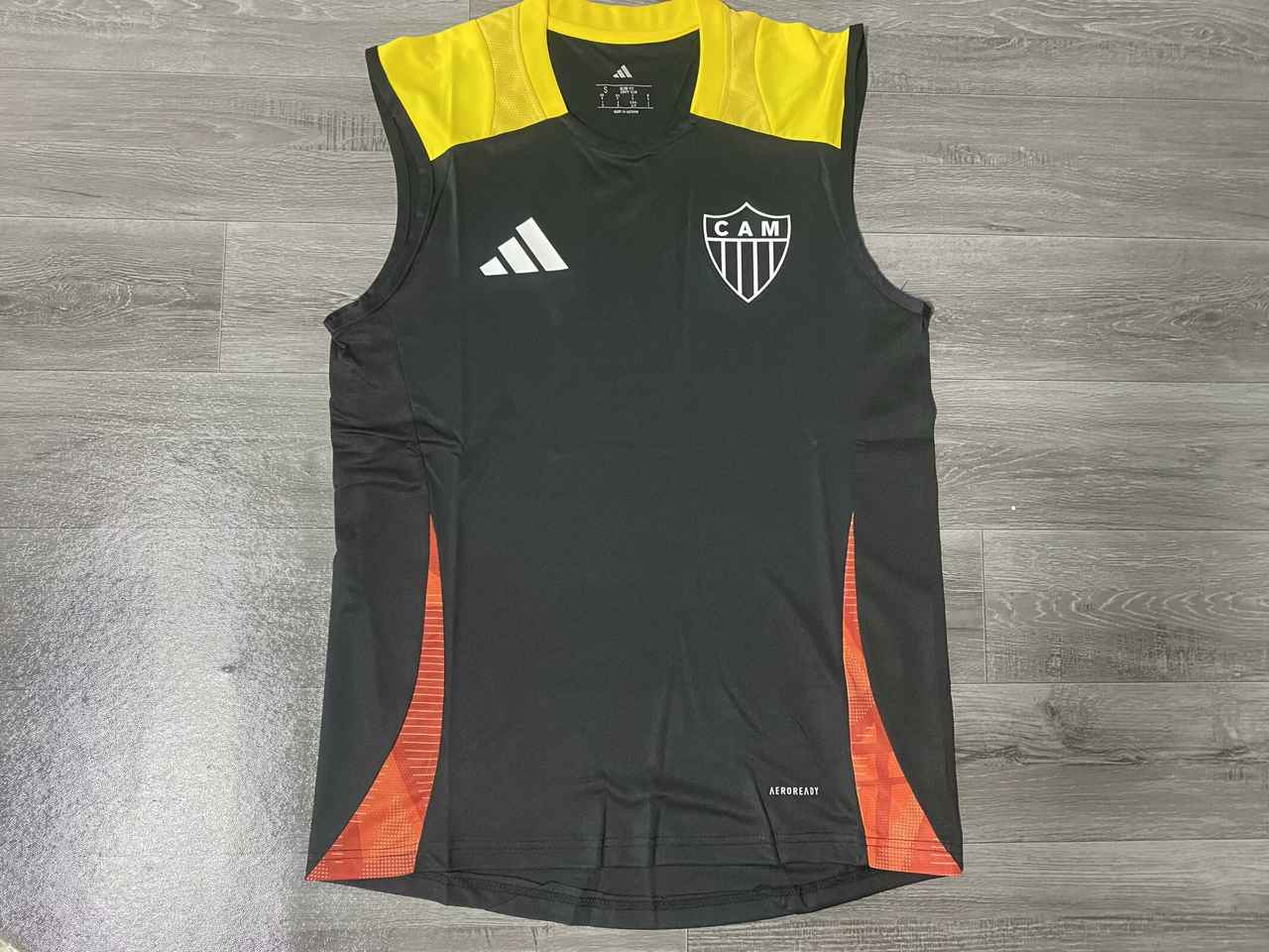 25 26 Mineiro black vest 25 26 米内罗竞技 黑色背心