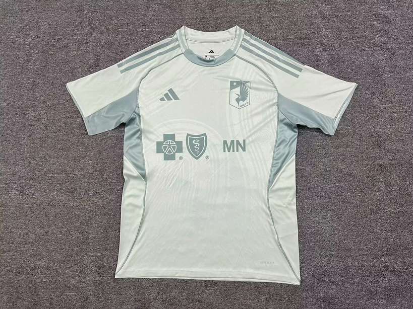 25 26 Minnesota United Pre-Match Earth Day size S-4XL 25 26 明尼苏达 预赛